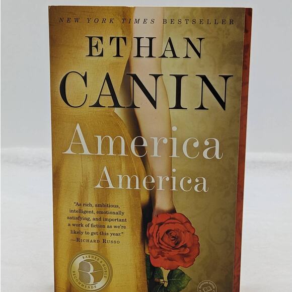 America America By Ethan Canin Novel Paperback Best Selling Book - Picture 1 of 16